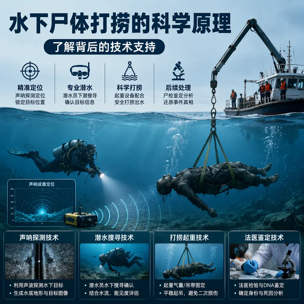 平安水下尸体打捞的科学原理，了解背后的技术支持