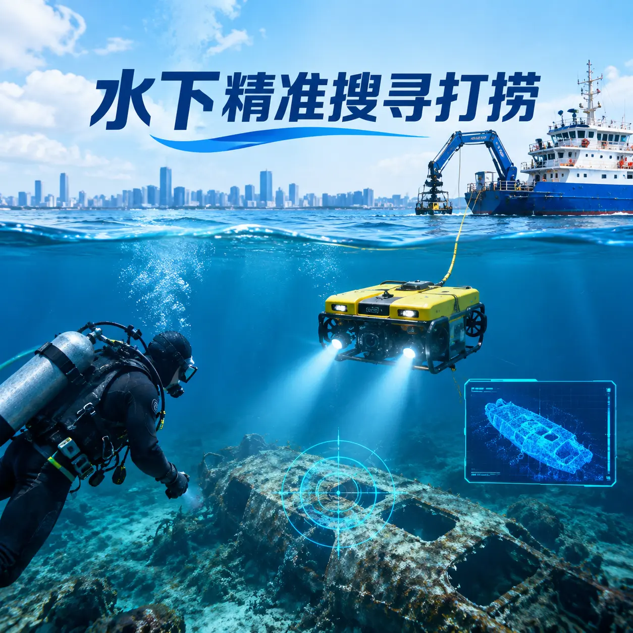 平安水下精准搜寻打捞